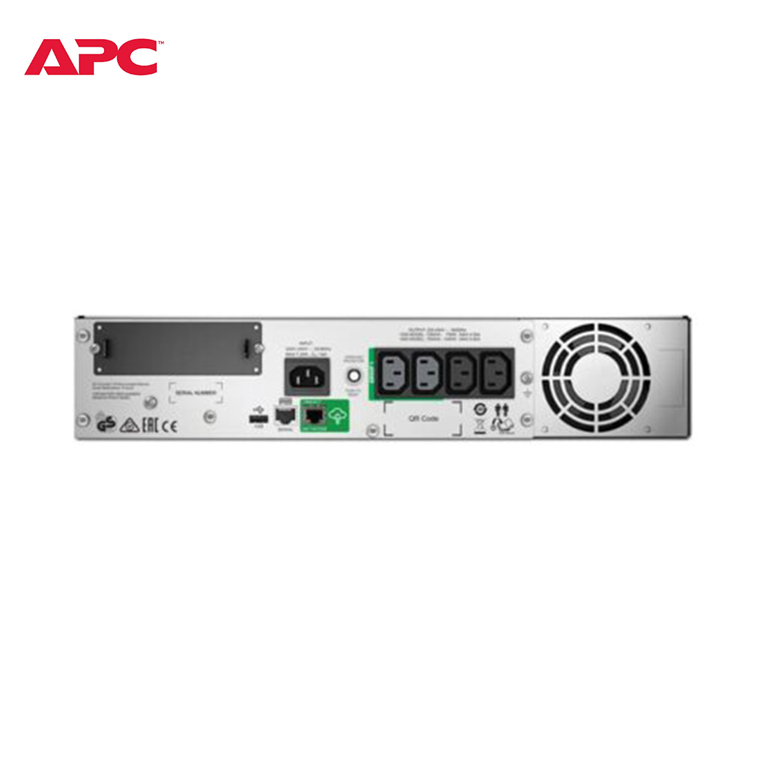 เครื่องสำรองไฟ APC Smart-UPS Line Interactive, 1000VA/700W 2U Rack mountable 230V 